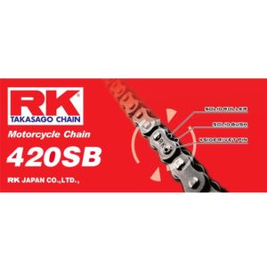 Chaine RK 420 renforcée 124M